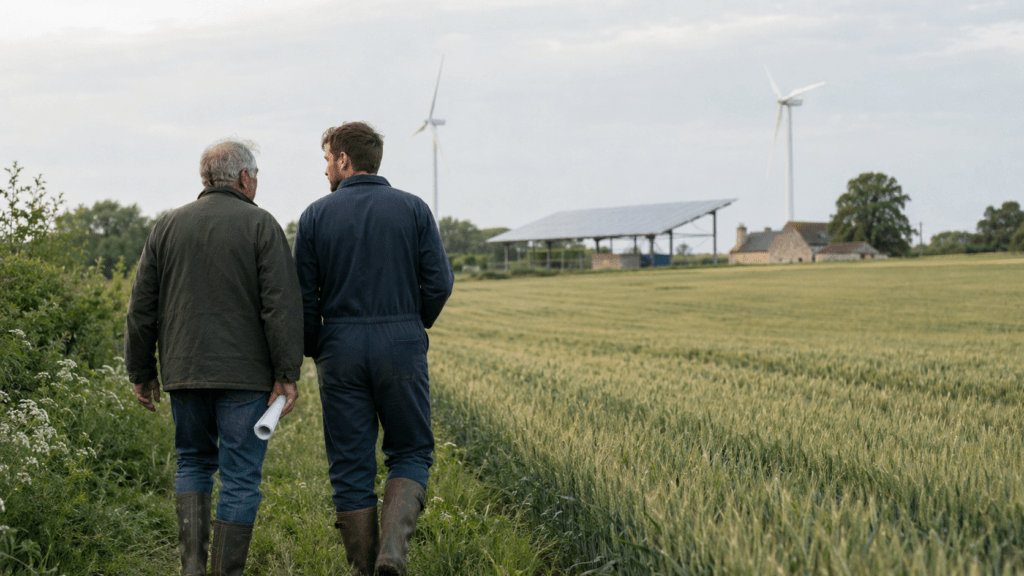 Transmission des terres agricoles et projets d’énergies renouvelables : anticiper les risques juridiques et fiscaux
