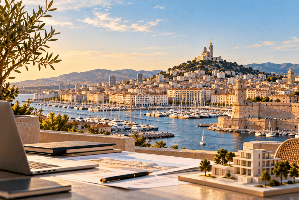 Marseille et les métropoles régionales : opportunités immobilières et sécurisation patrimoniale pour les entrepreneurs